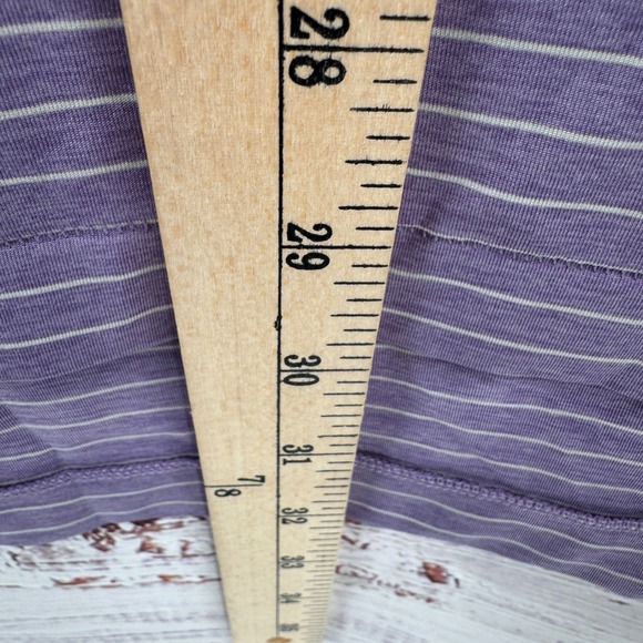 Peter Millar Summer Comfort Golf Polo Shirt Mens Large Striped Performance - Picture 7 of 9